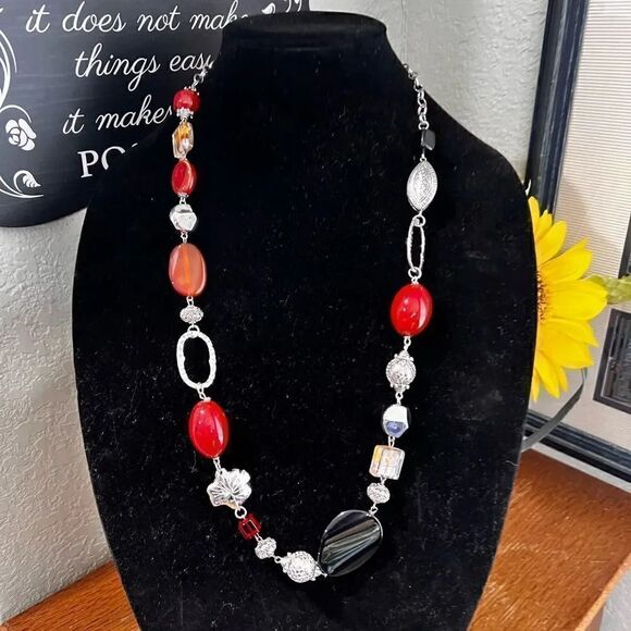 NWT Premier Designs Ignite Necklace #PDNK1 - Picture 6 of 6